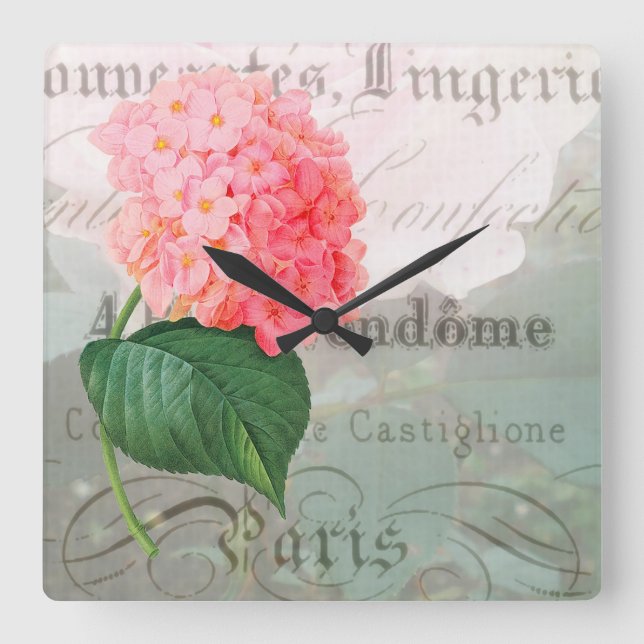 Marie Antoinette Reloj de pared de acento francés (Anverso)