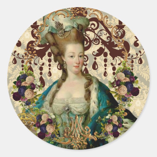 Marie Antoinette, Sellos para sobres (Anverso)