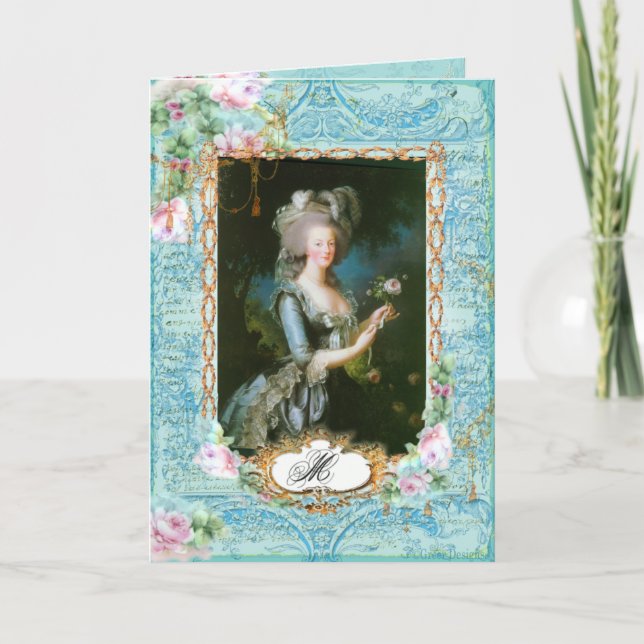 Marie Antoinette Stationery and Cards (Anverso)