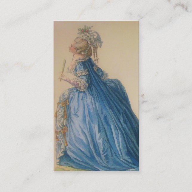 Marie Antoinette Vress ~ Tarjeta de visita (Anverso)