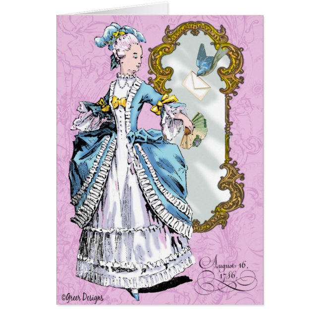 Marie Antoinette y Bluebird (Frente)