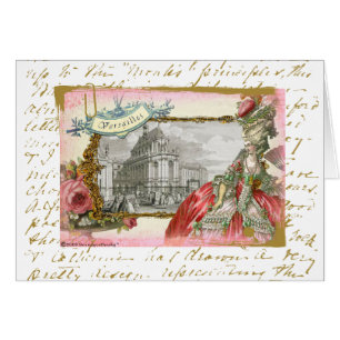 Marie Antonieta en el castillo francés Versalles