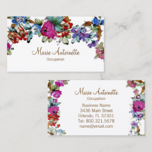 Marie Antonieta en tarjeta de visita del ~ de las