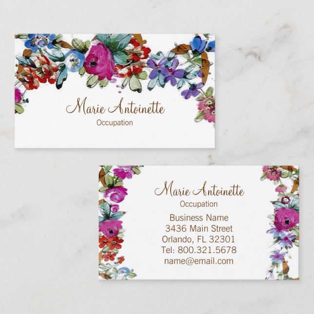 Marie Antonieta en tarjeta de visita del ~ de las (Anverso / Reverso)