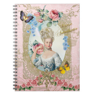 Marie Antonieta subió del cuaderno de Versalles