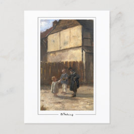 Marie Bashkirtseff #18 - postal Bella Artes