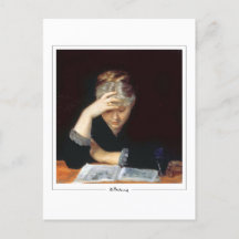 Marie Bashkirtseff #22 - Postales Bellas Artes