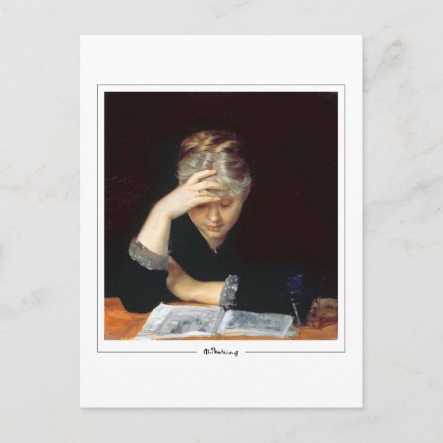 Marie Bashkirtseff #22 - Postales Bellas Artes (Anverso)