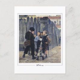 Marie Bashkirtseff #5 - Tarjeta postal Bella Artes