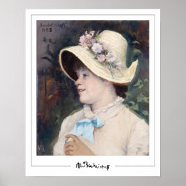 Marie Bashkirtseff Poster de arte de Zedign #6