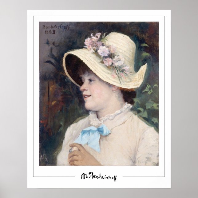 Marie Bashkirtseff Poster de arte de Zedign #6 (Frente)