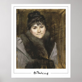 Marie Bashkirtseff Poster de arte de Zedign #8