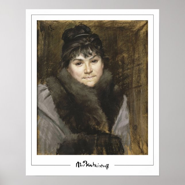 Marie Bashkirtseff Poster de arte de Zedign #8 (Frente)
