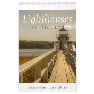 Marie Cardona - Faros de Maine - Calendario