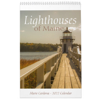 Marie Cardona - Faros de Maine - Calendario