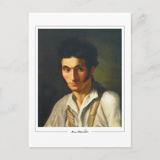 Marie Ellenrieder #11 - Postales Bellas Artes (Anverso)