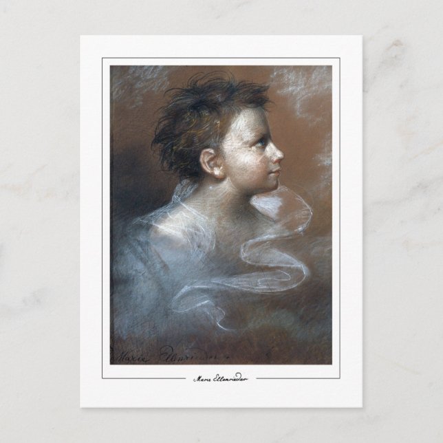 Marie Ellenrieder #38 - Postales Bellas Artes (Anverso)