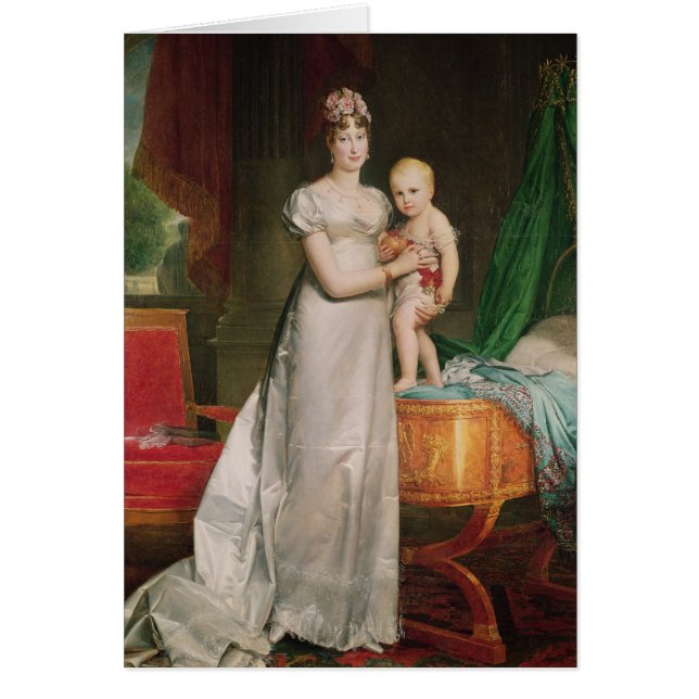 Marie Louise y el rey de Roma (Frente)