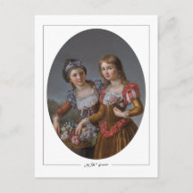 Marie-Victoire Lemoine #9 - Tarjeta postal de arte