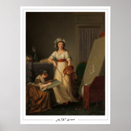 Marie-Victoire Lemoine Zedign Poster de arte #1