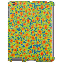 Marigoldes de campo en estuche para iPad de Funda