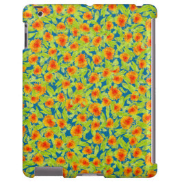 Marigoldes de campo en estuche para iPad de Funda 