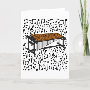 Marimba Notas Musicales Músico Percussionista