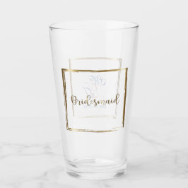 Marina acuarela y dama de honor de Rubor