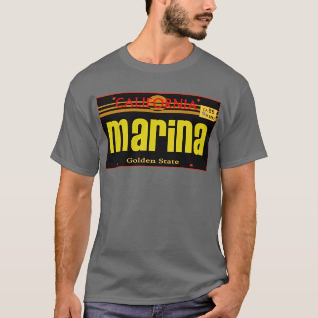 Marina,Ca — Camiseta (Anverso)