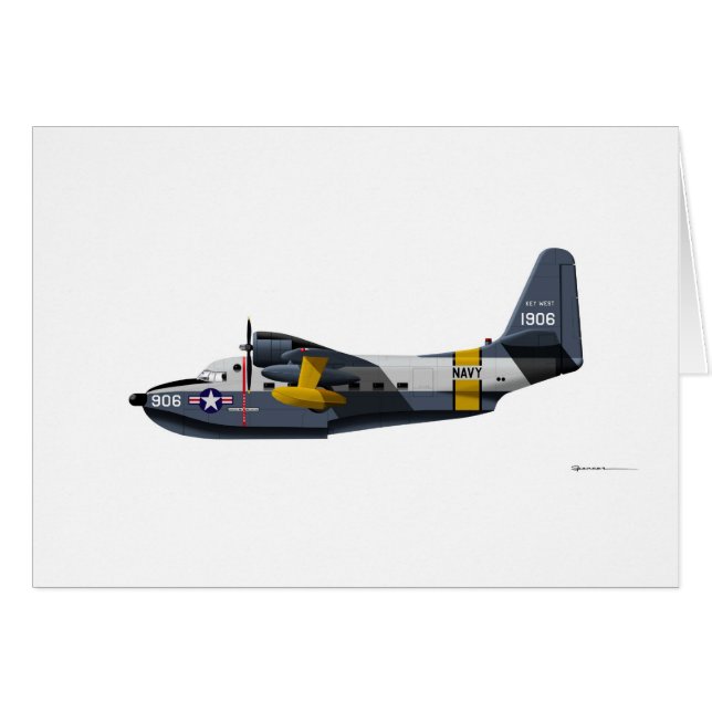 Marina de guerra del albatros de Grumman HU-16B (Anverso (Horizontal))