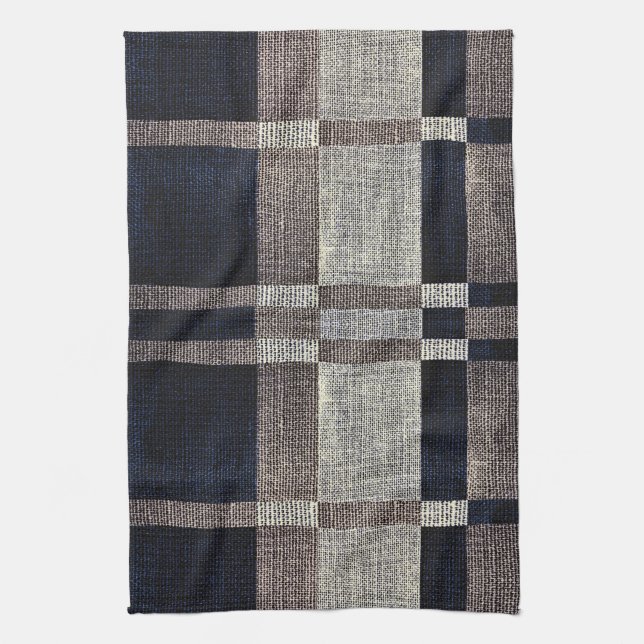 Marina de guerra y toallas de cocina grises del (Vertical)