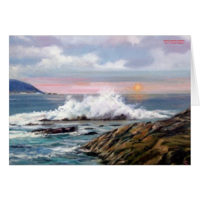 Marina/Mariña/Marine (Anverso (Horizontal))