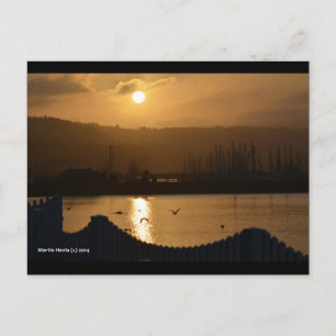 Marina Sunrise IV   Postal Blue Beach Song™