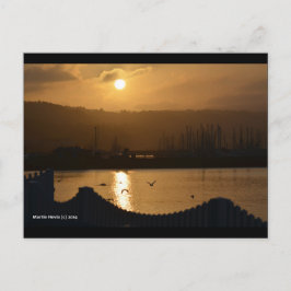 Marina Sunrise IV | Postal Blue Beach Song™