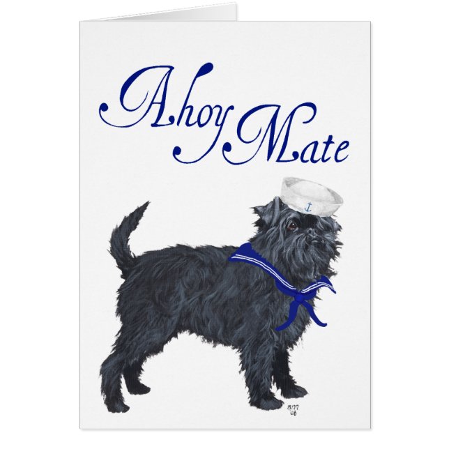 Marinero Affenpinscher (Frente)