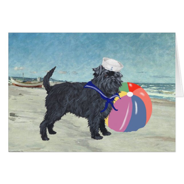 Marinero Affenpinscher (Anverso (Horizontal))