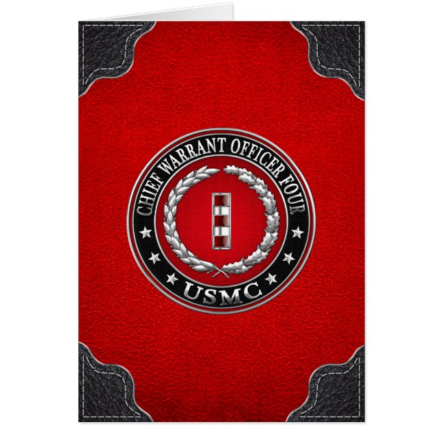 Marines de EE. UU.: Jefe de Orden Cuatro (USMC CWO (Frente)