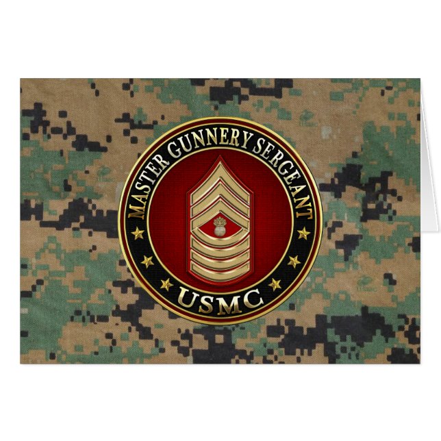 Marines de Estados Unidos: Sargento mayor de armas (Anverso (Horizontal))