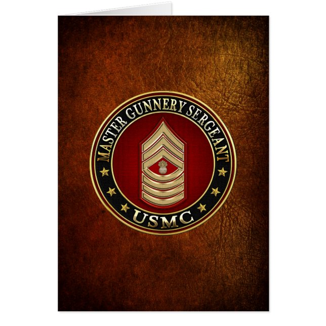 Marines de Estados Unidos: Sargento mayor de armas (Frente)