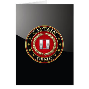 Marines Estadounidenses: Capitán (Tapa USMC) [3D]