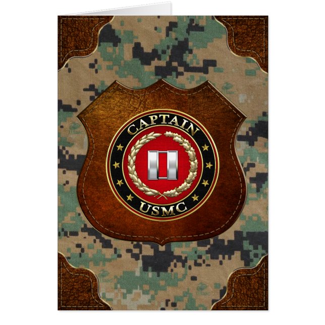 Marines Estadounidenses: Capitán (USMC Capt) [3D] (Frente)