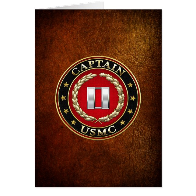 Marines Estadounidenses: Capitán (USMC Capt) [3D] (Frente)