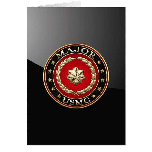 Marines Estadounidenses: Mayor (USMC Mayor) [3D] (Frente)