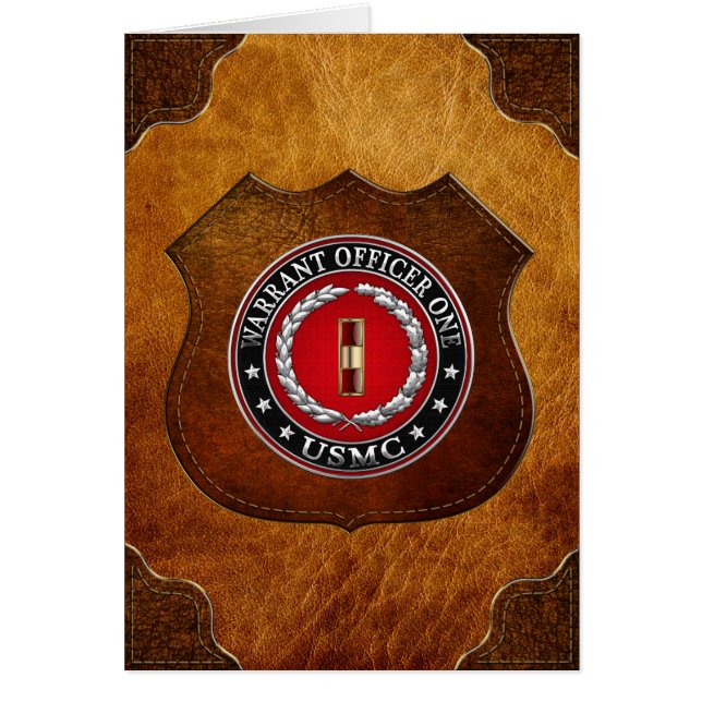 Marines Estadounidenses: Oficial de Orden 1 (USMC  (Frente)