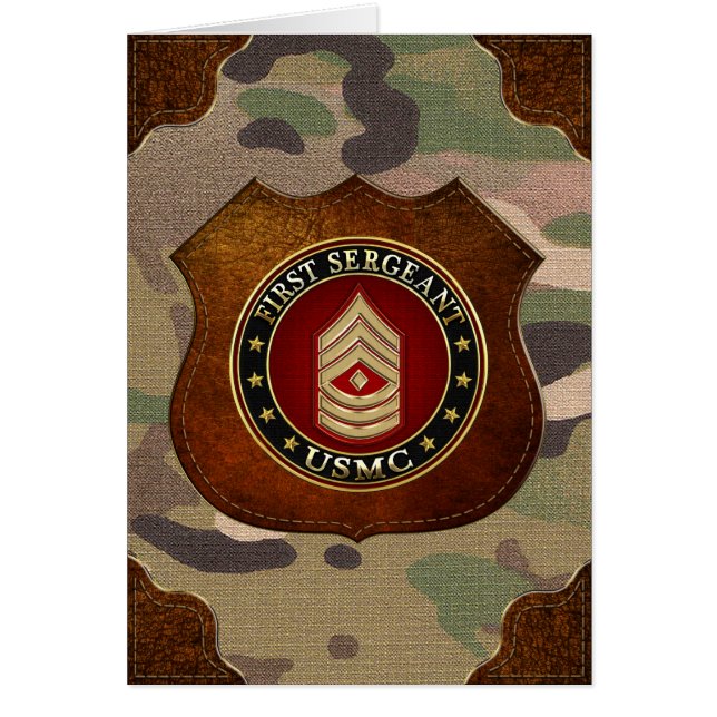 Marines Estadounidenses: Primer Sargento (USMC 1st (Frente)