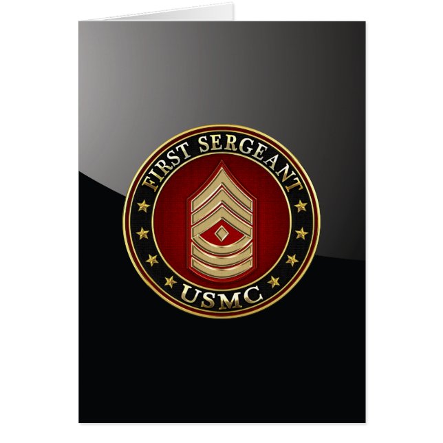 Marines Estadounidenses: Primer Sargento (USMC 1st (Frente)