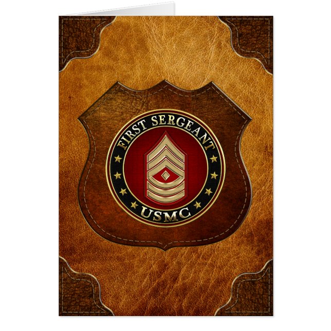 Marines Estadounidenses: Primer Sargento (USMC 1st (Frente)