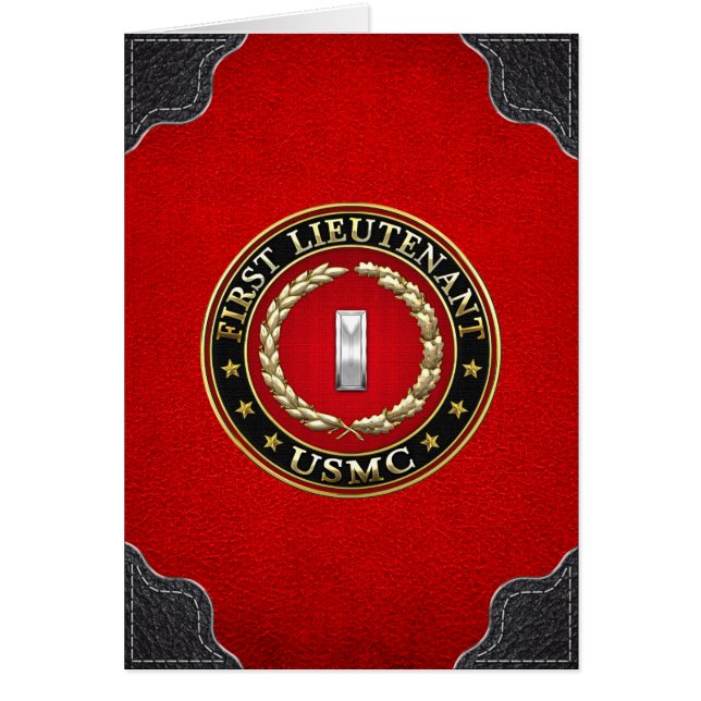 Marines Estadounidenses: Primer Teniente (USMC 1st (Frente)
