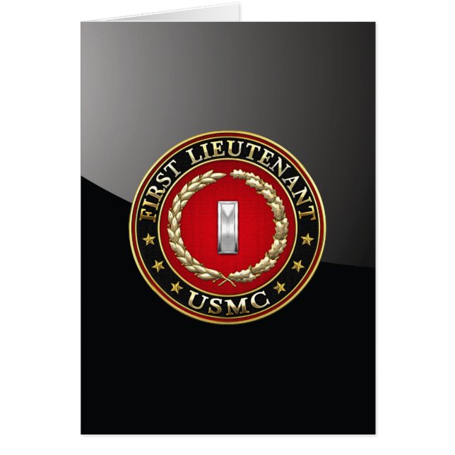 Marines Estadounidenses: Primer Teniente (USMC 1st (Frente)