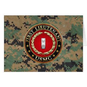 Marines Estadounidenses: Primer teniente (USMC 1st
